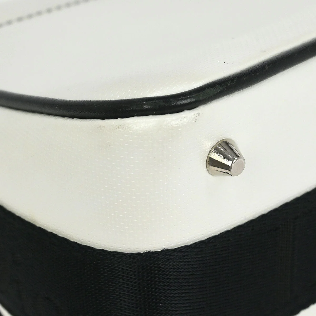 Christian Dior 2003 White Black Hardcore Shoulder Bag - Image 5
