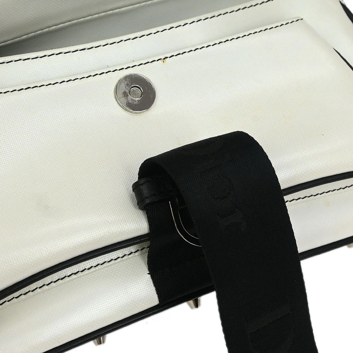 Christian Dior 2003 White Black Hardcore Shoulder Bag - Image 6