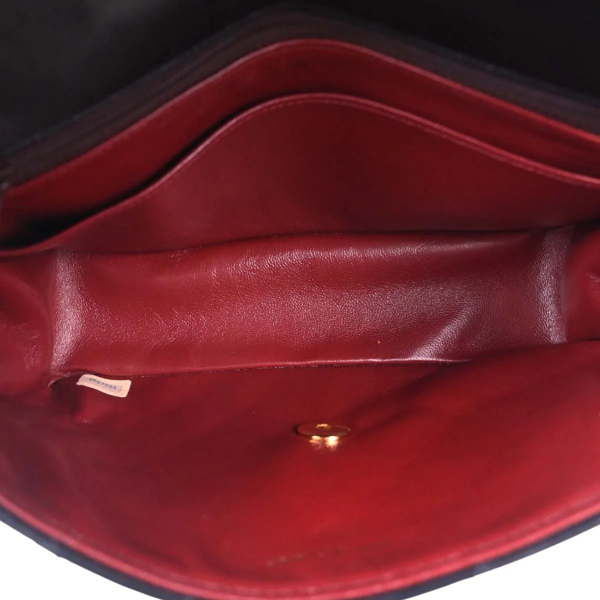 Chanel 1986-1988 Black Lambskin Shoulder Bag - Image 9