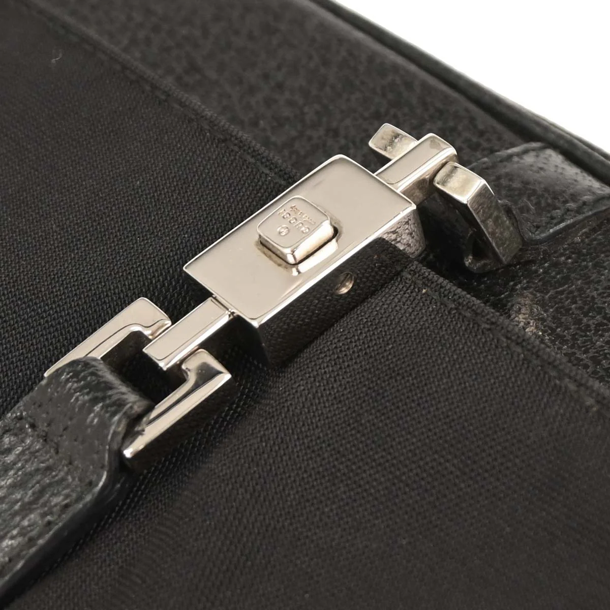 Gucci Black Nylon Handbag - Image 4