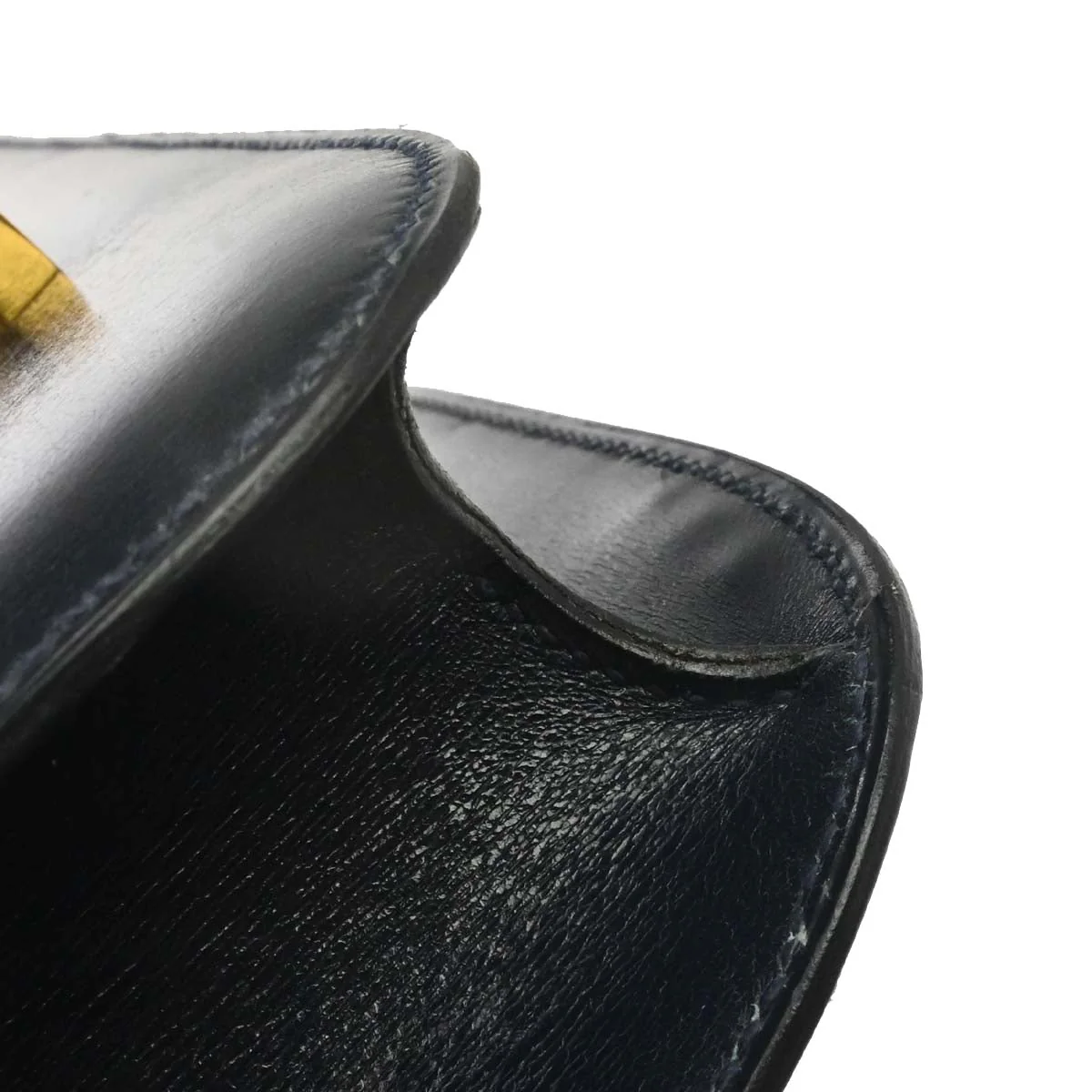Hermes Navy Box Calf Constance 23 Shoulder Bag - Image 15