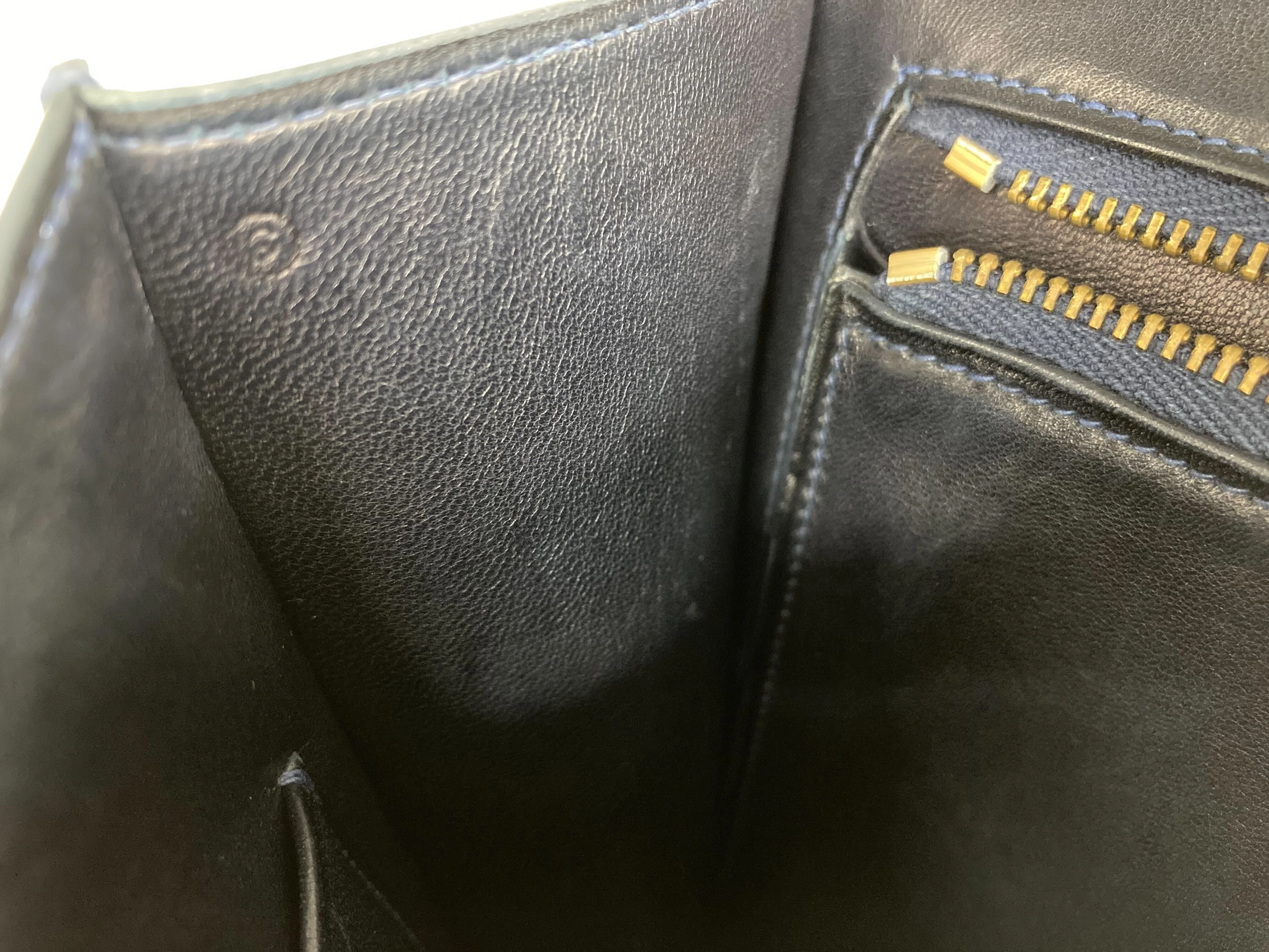 Hermes Navy Box Calf Constance 23 Shoulder Bag - Image 21