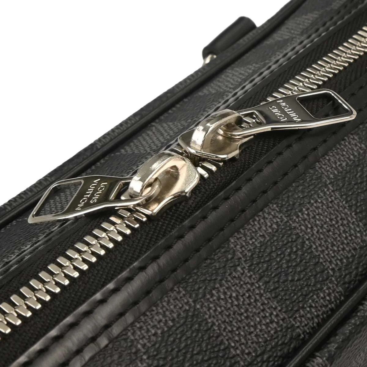 Louis Vuitton 2008 Damier Graphite Yohn 2way Shoulder Briefcase Handbag N48118 - Image 5