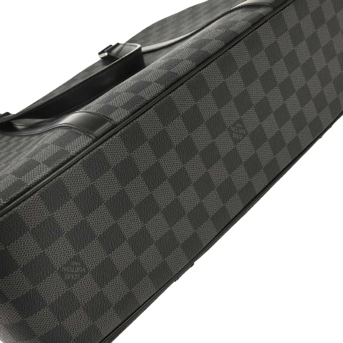 Louis Vuitton 2008 Damier Graphite Yohn 2way Shoulder Briefcase Handbag N48118 - Image 6