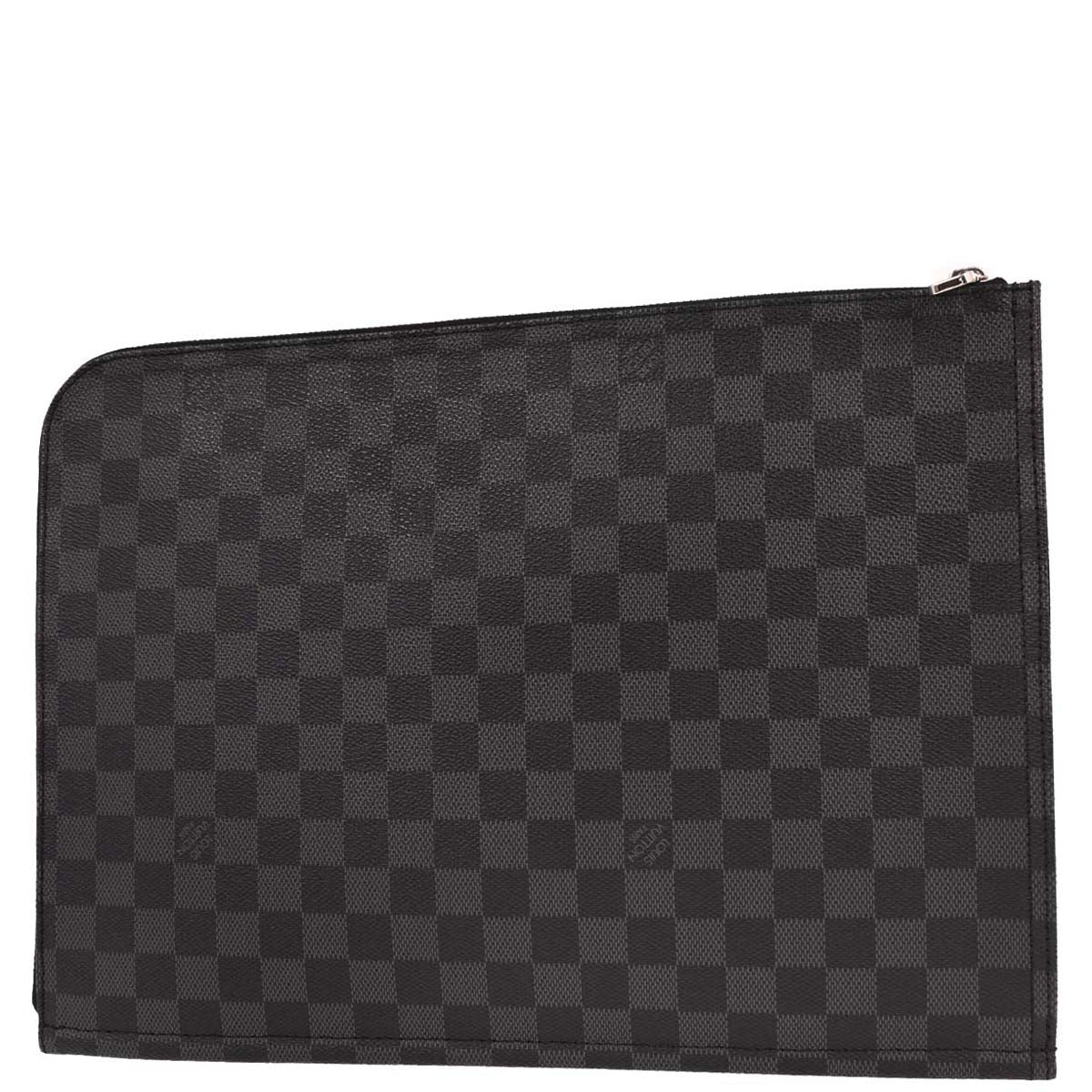 Louis Vuitton Damier Graphite Poche Documents Clutch Bag N48247 - Image 2