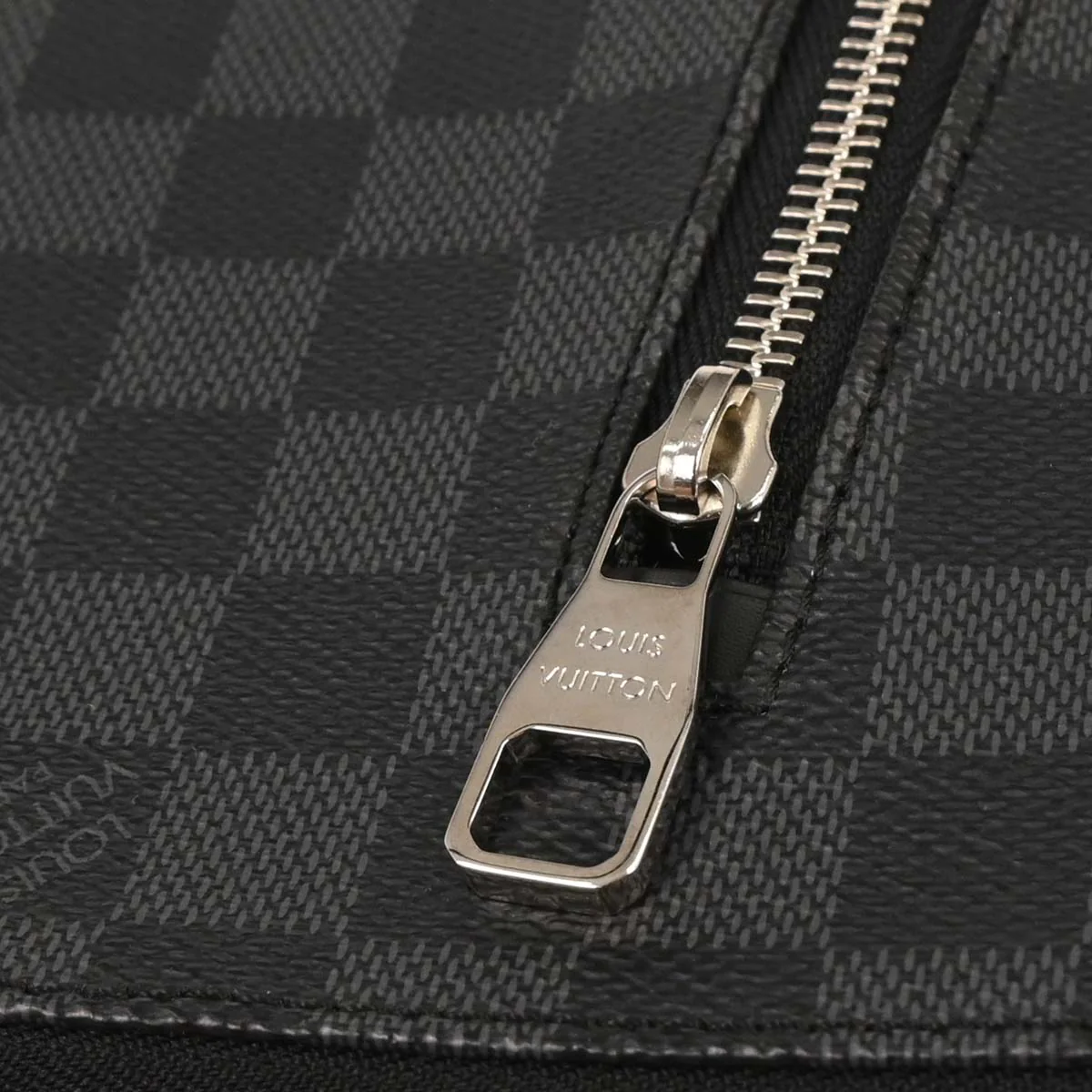 Louis Vuitton Damier Graphite Poche Documents Clutch Bag N48247 - Image 3
