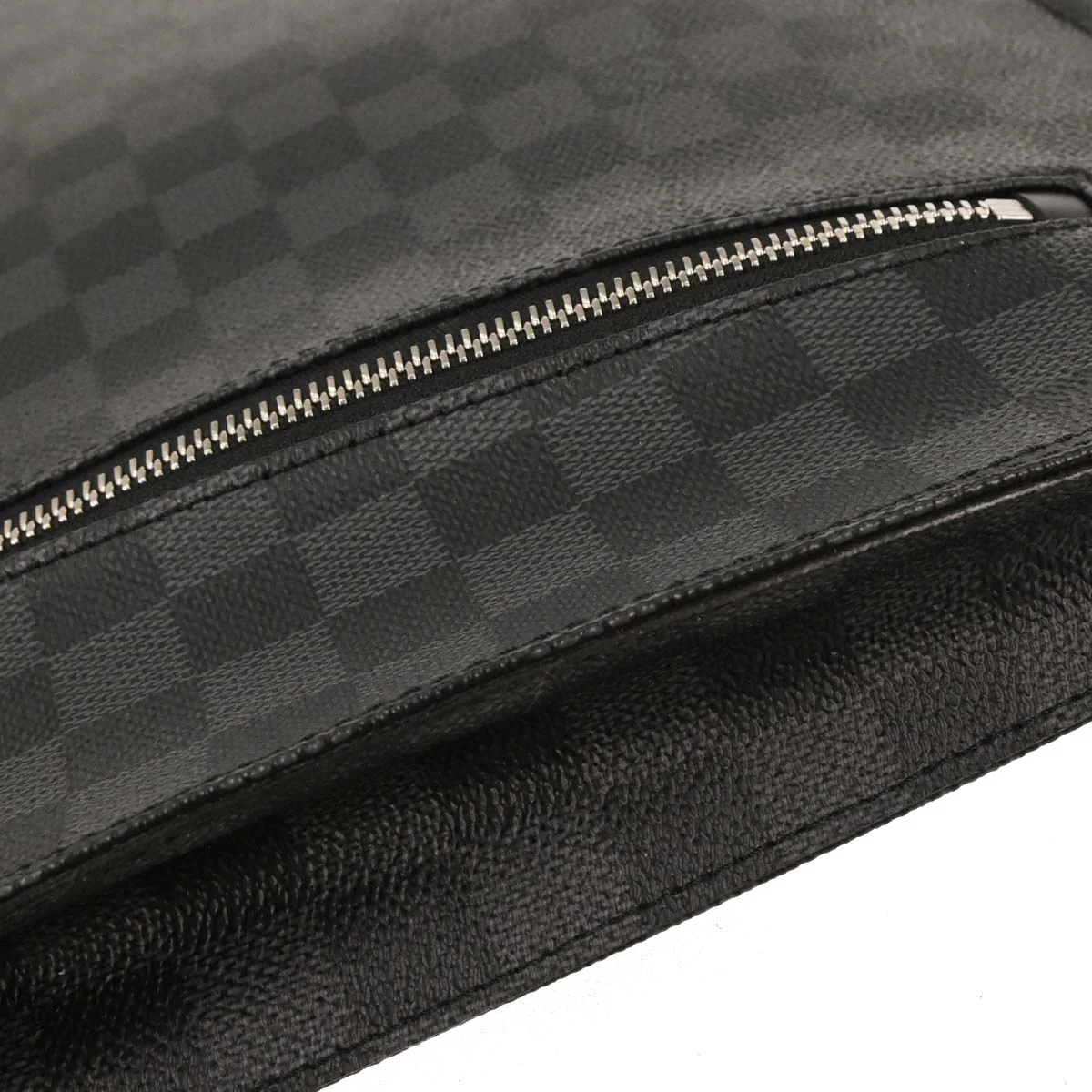 Louis Vuitton Damier Graphite Poche Documents Clutch Bag N48247 - Image 4