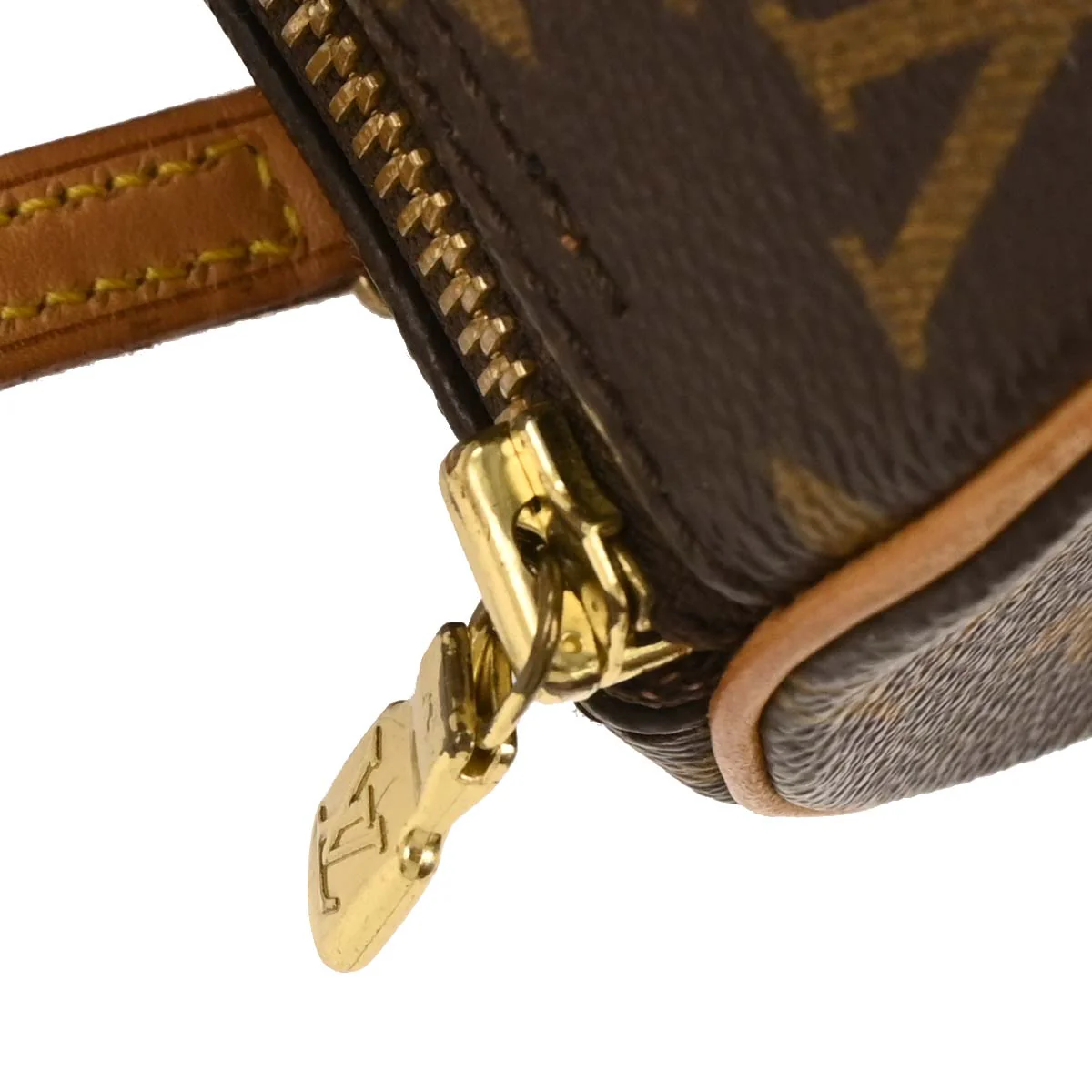 Louis Vuitton 2003 Monogram Papillon 19 Handbag M51389 - Image 6