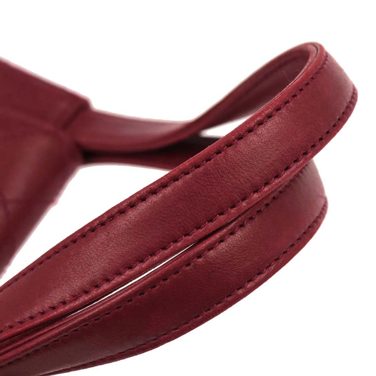 Chanel 1997-1999 Red Lambskin Handbag - Image 6