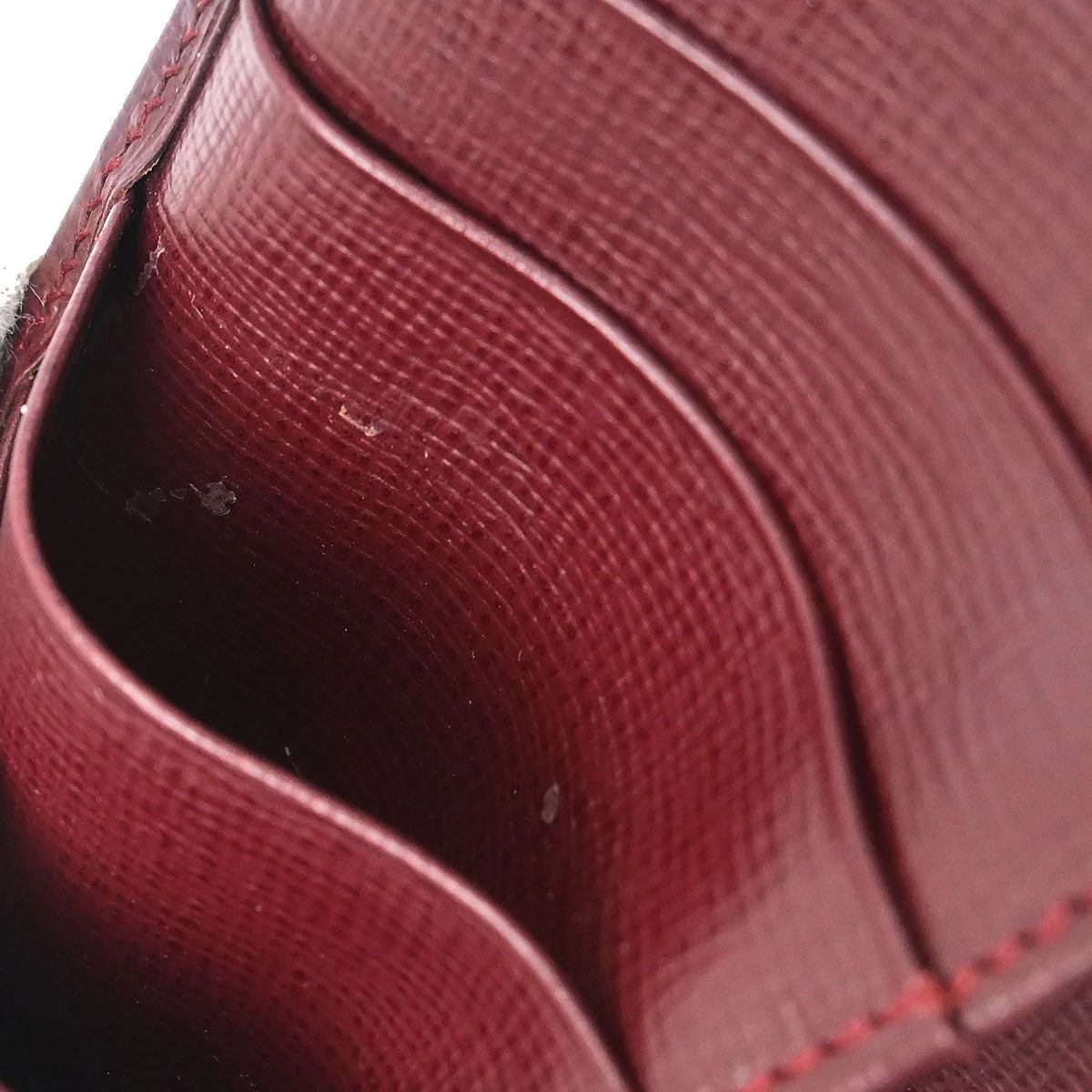 Cartier Must de Cartier Wallet Leather Bordeaux - Image 7