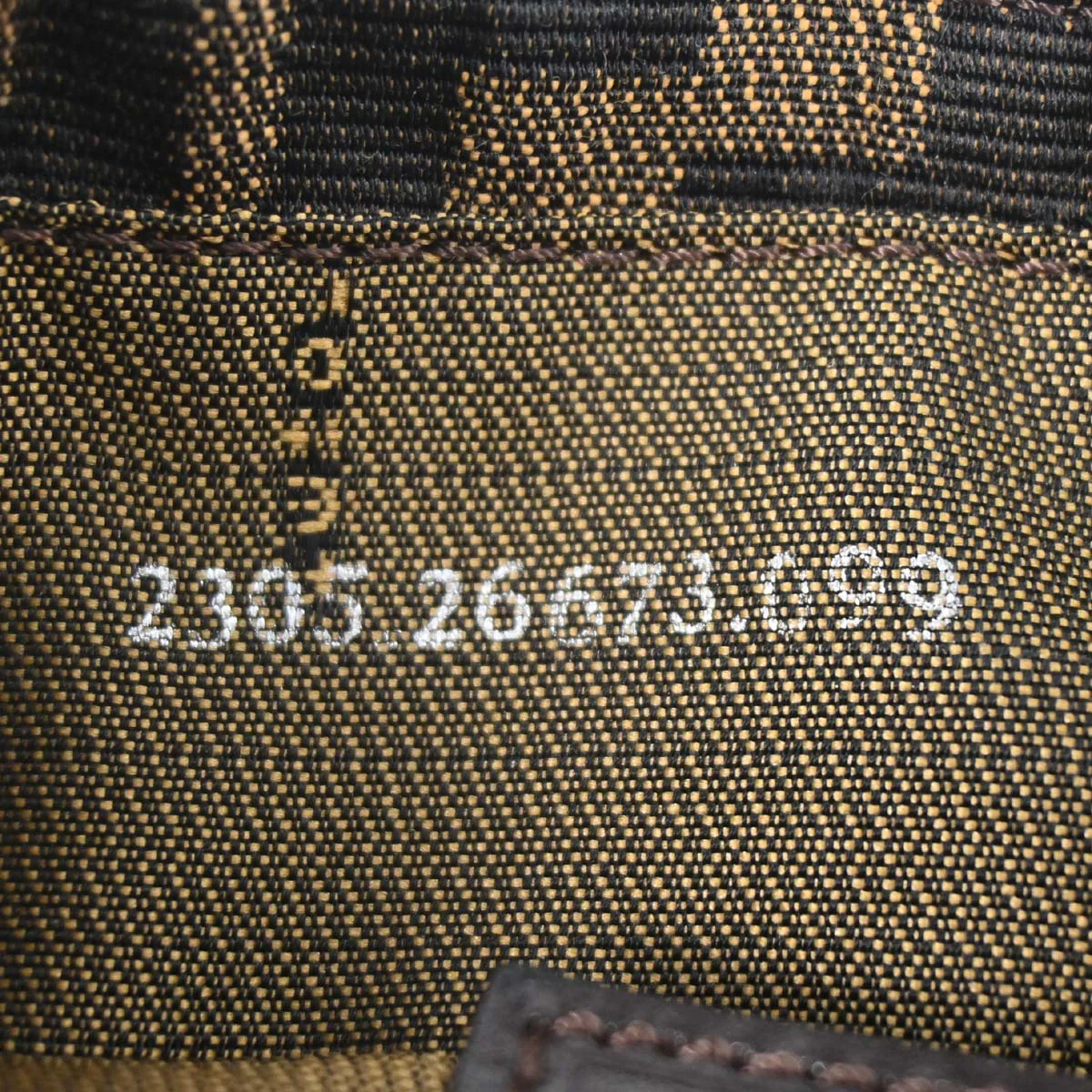Fendi Brown Zucca Handbag - Image 10