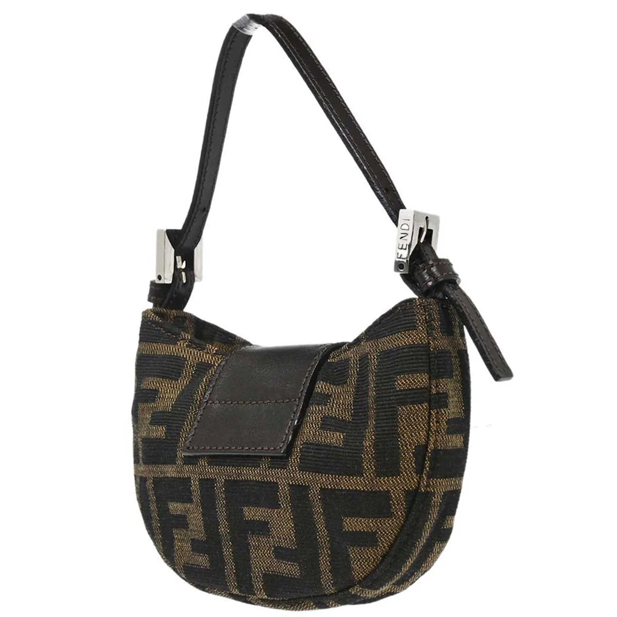 Fendi Brown Zucca Handbag - Image 2