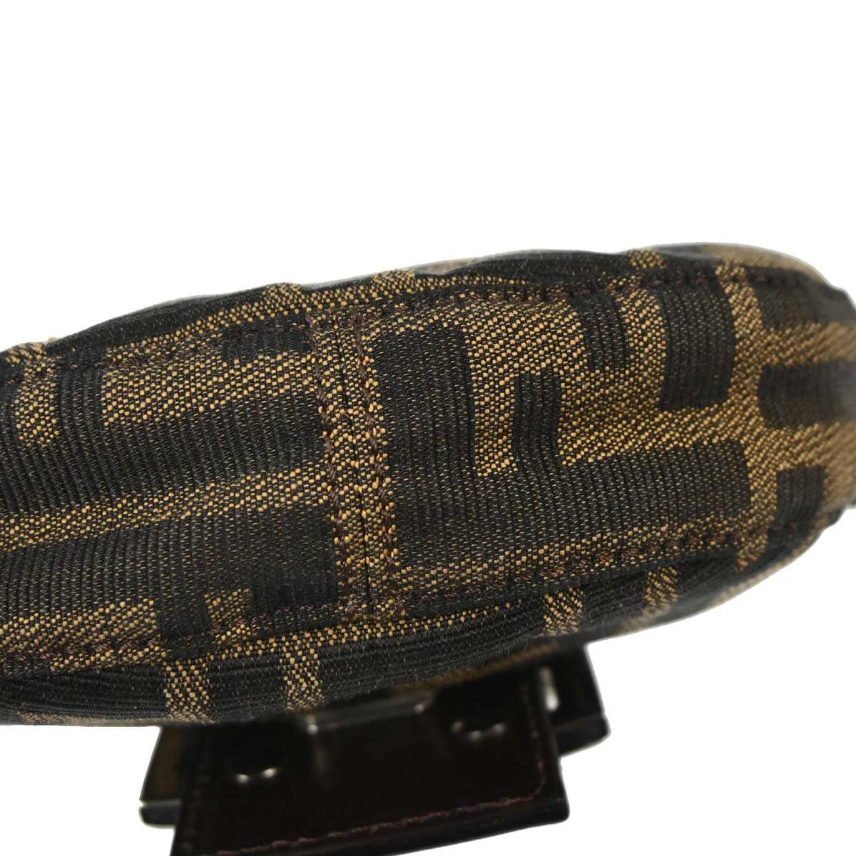 Fendi Brown Zucca Handbag - Image 3