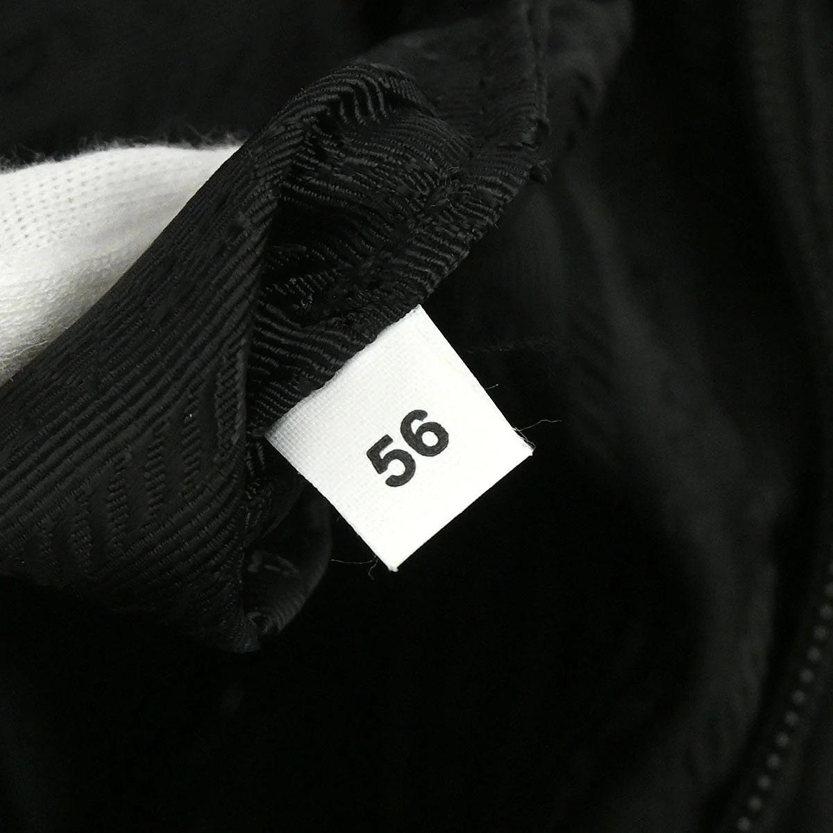 Prada Black Fur Nylon Backpack - Image 12