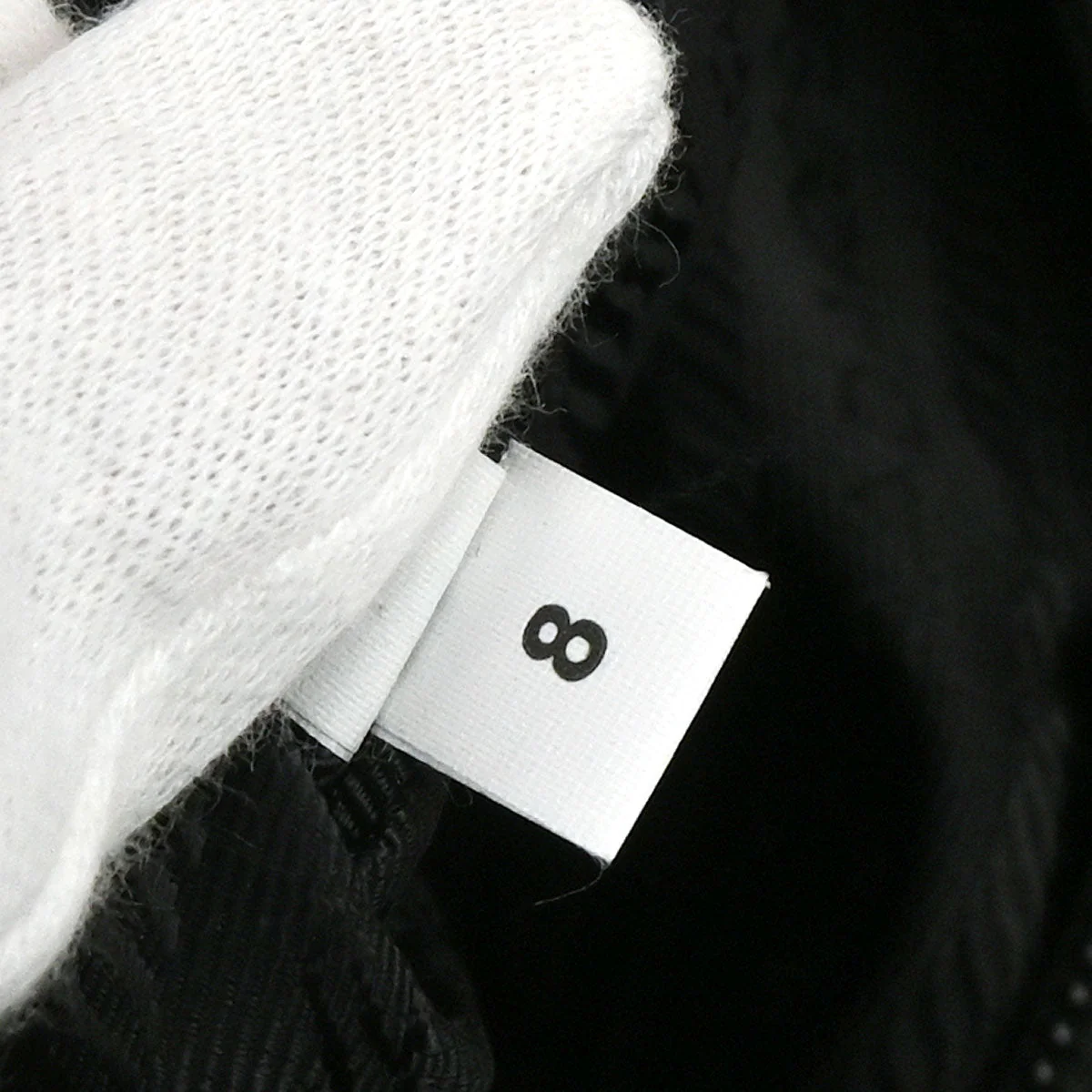 Prada Black Fur Nylon Backpack - Image 13