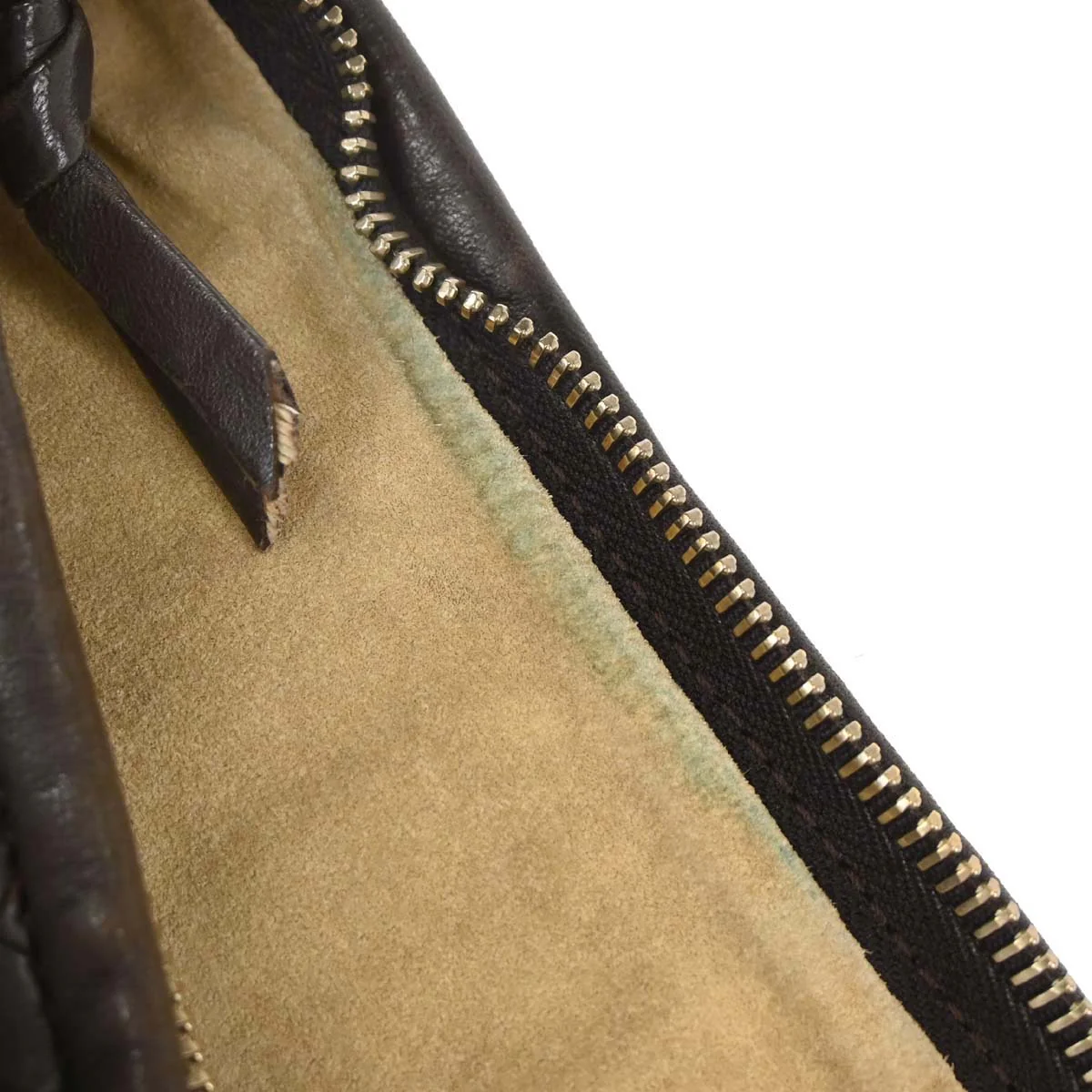 Bottega Veneta Brown Lambskin Intrecciato Hobo Handbag - Image 10