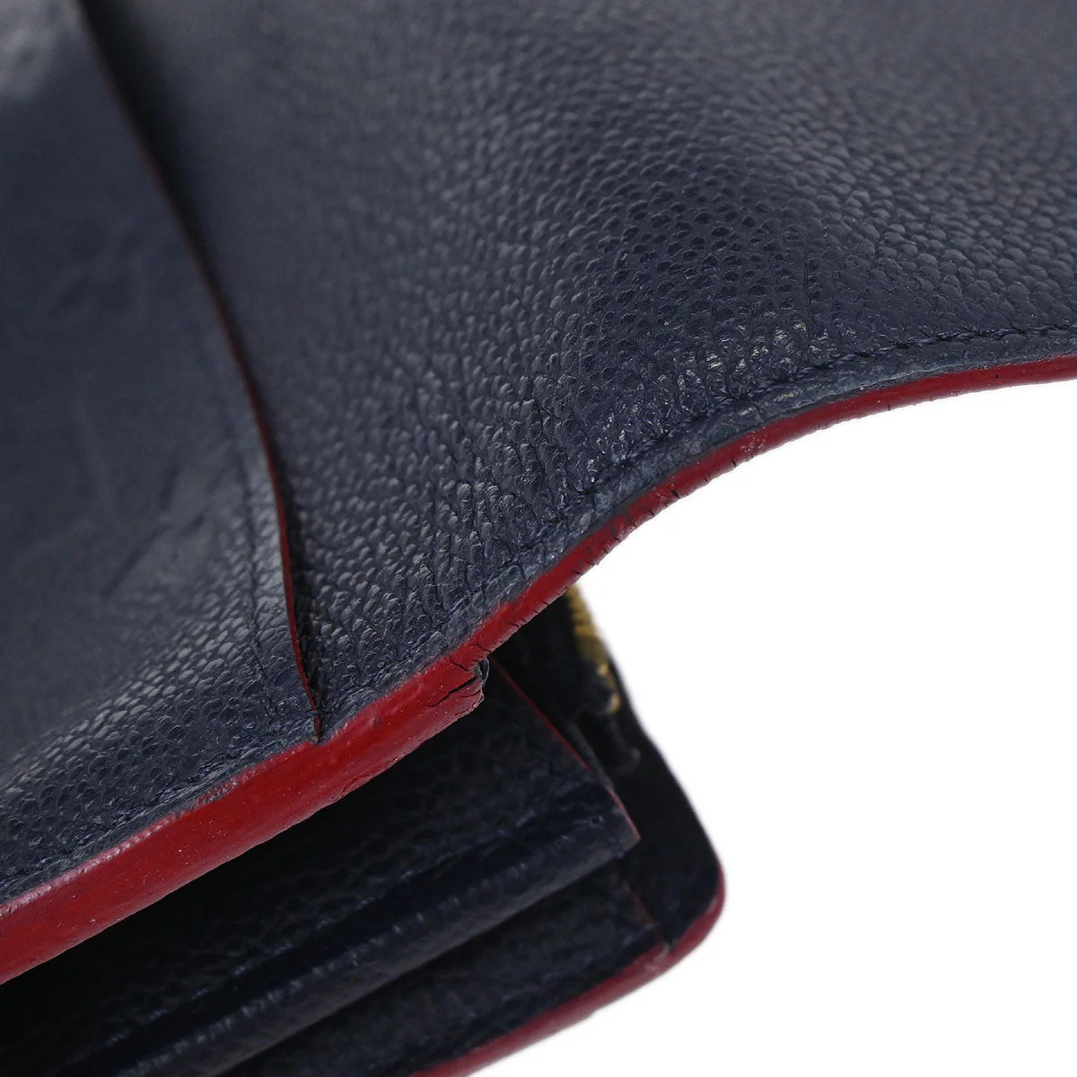 Louis Vuitton Navy Empreinte Portefeuille Sarah Wallet M62125 - Image 14