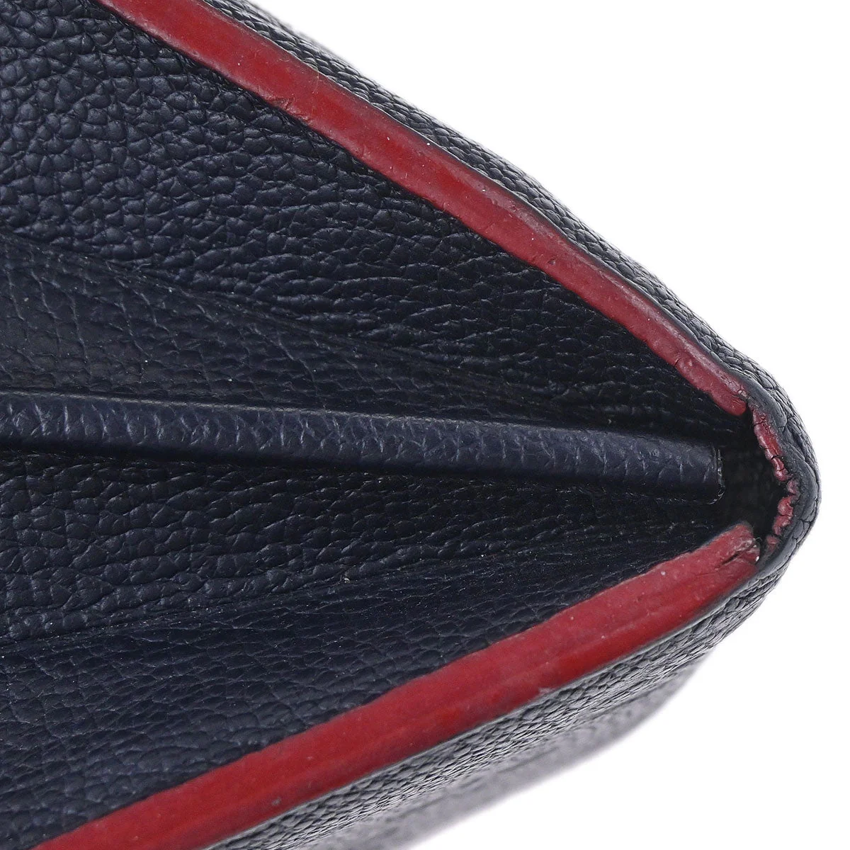 Louis Vuitton Navy Empreinte Portefeuille Sarah Wallet M62125 - Image 15
