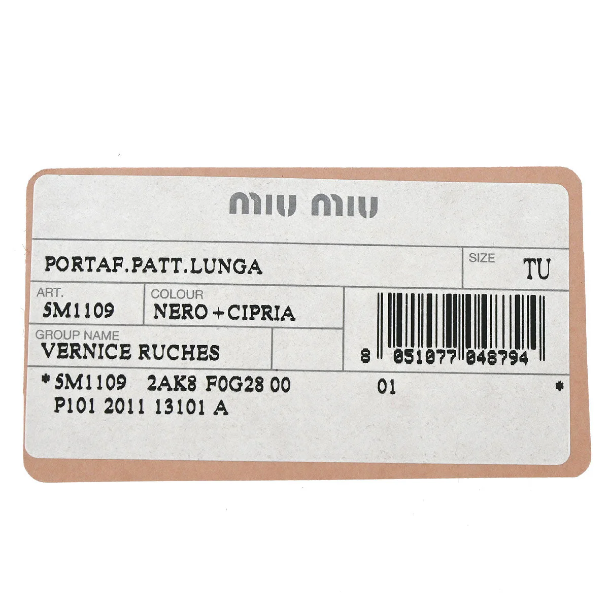 Miu Miu Black Patent Leather Wallet - Image 15