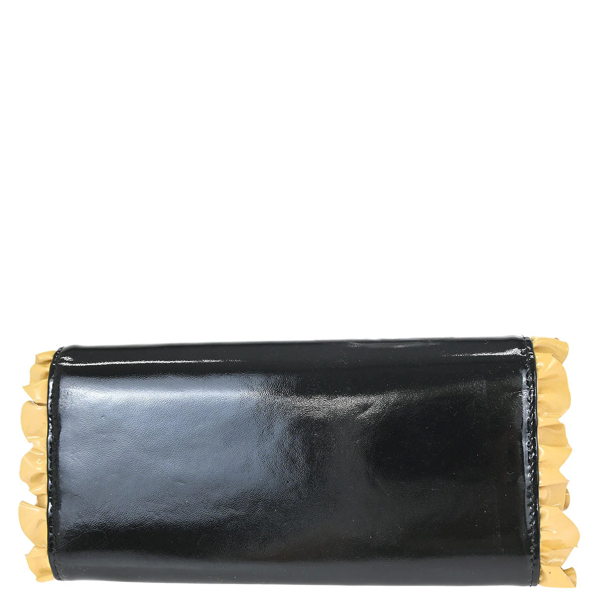 Miu Miu Black Patent Leather Wallet - Image 2