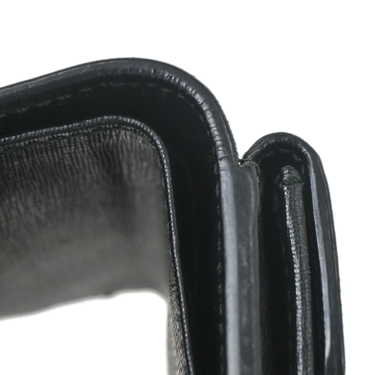 Balenciaga Black Leather Wallet - Image 10