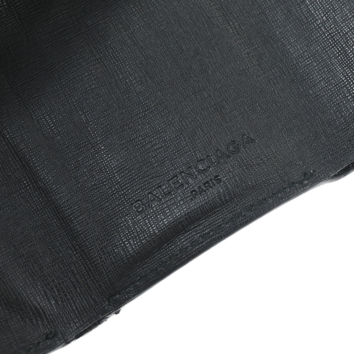 Balenciaga Black Leather Wallet - Image 11