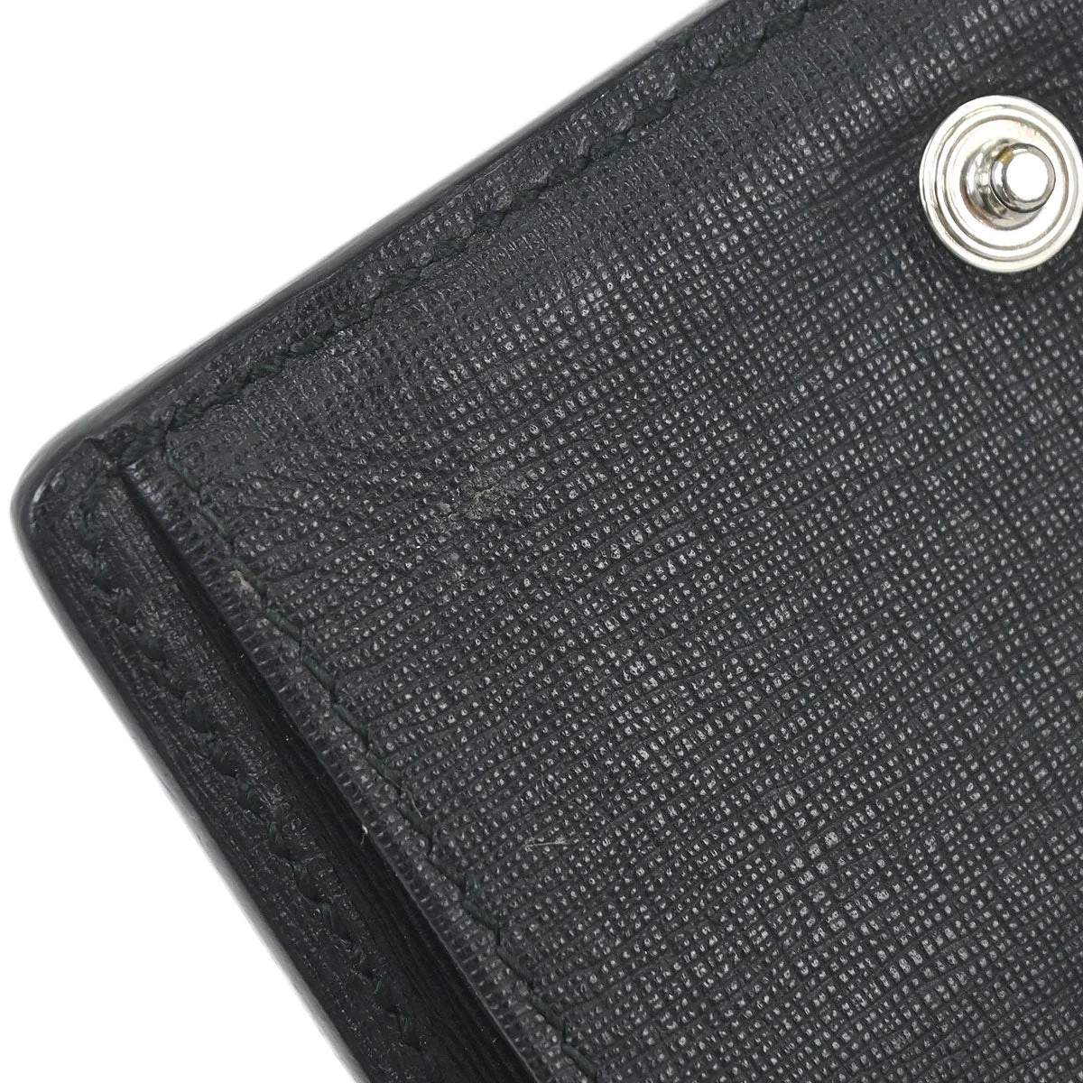 Balenciaga Black Leather Wallet - Image 12