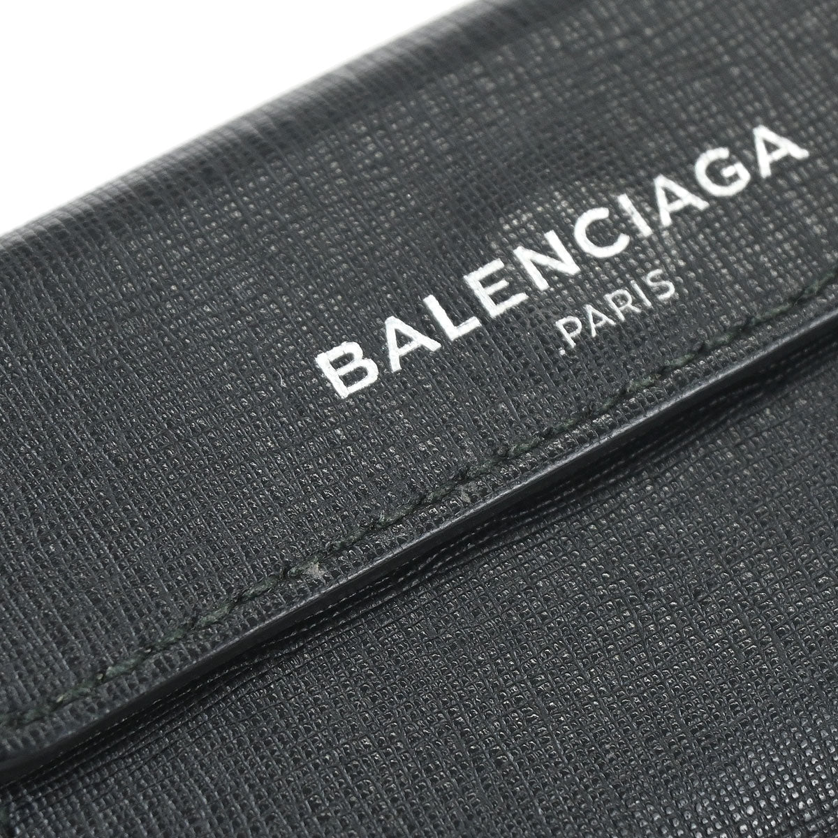 Balenciaga Black Leather Wallet - Image 6