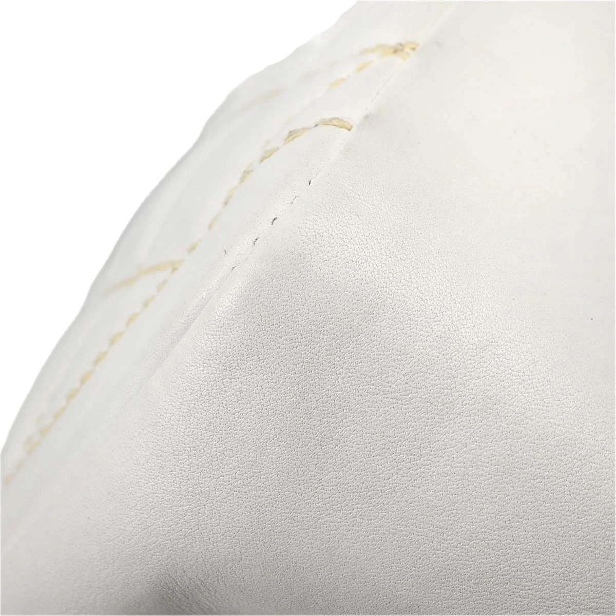 Chanel White Lambskin Top Handle Handbag - Image 23