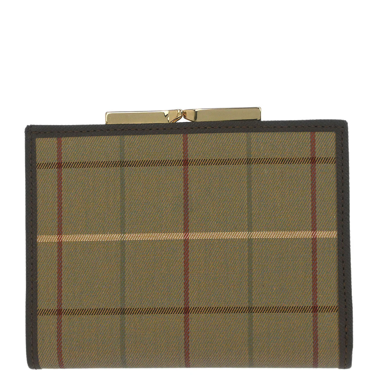 Burberrys Beige Burberry Check Wallet - Image 2