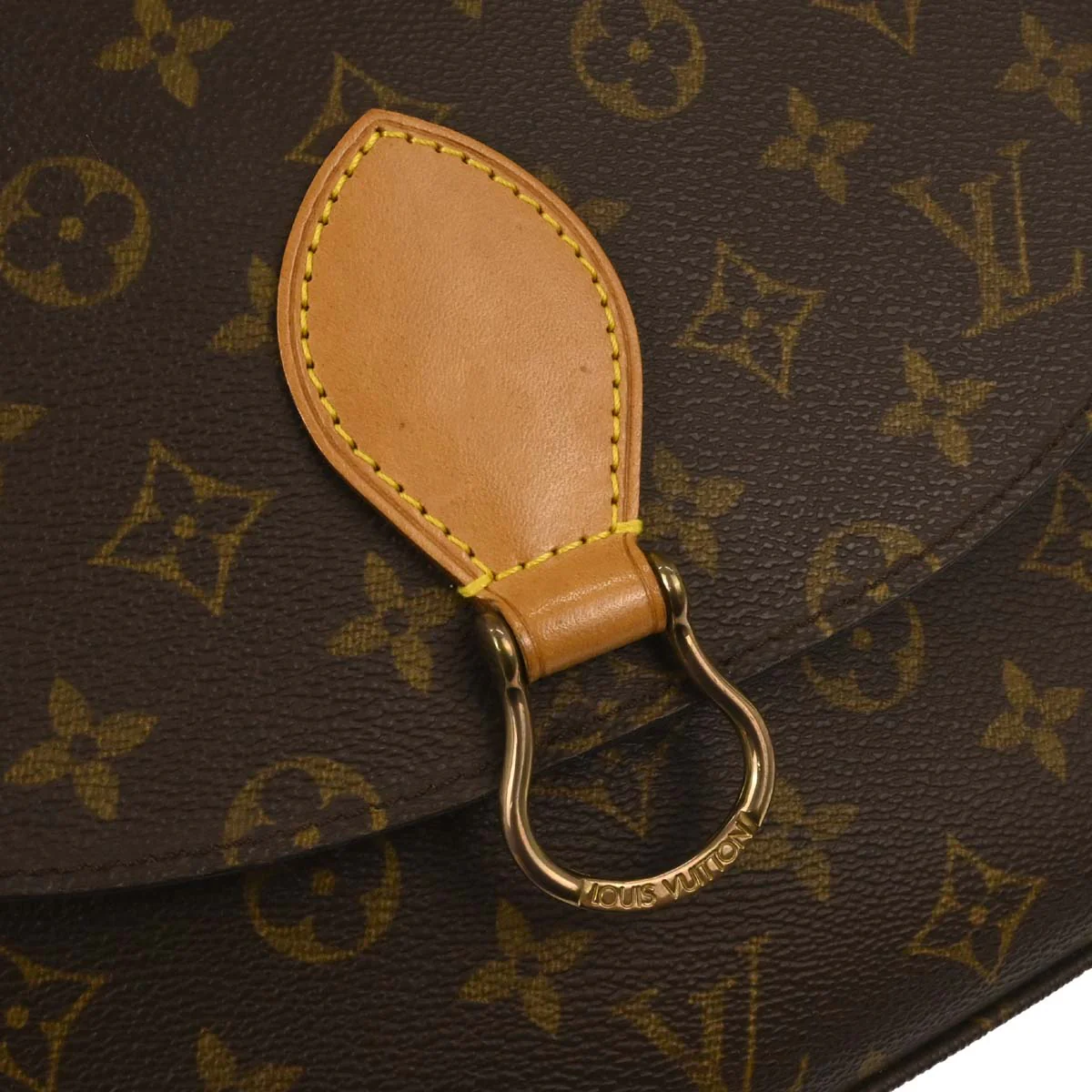 Louis Vuitton 2002 Monogram Saint Cloud GM Shoulder Bag M51242 - Image 5