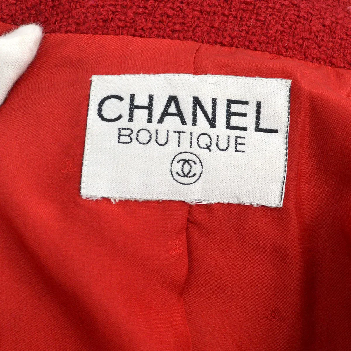 Chanel * Fall 1994 logo double-breasted tweed jacket - Image 12