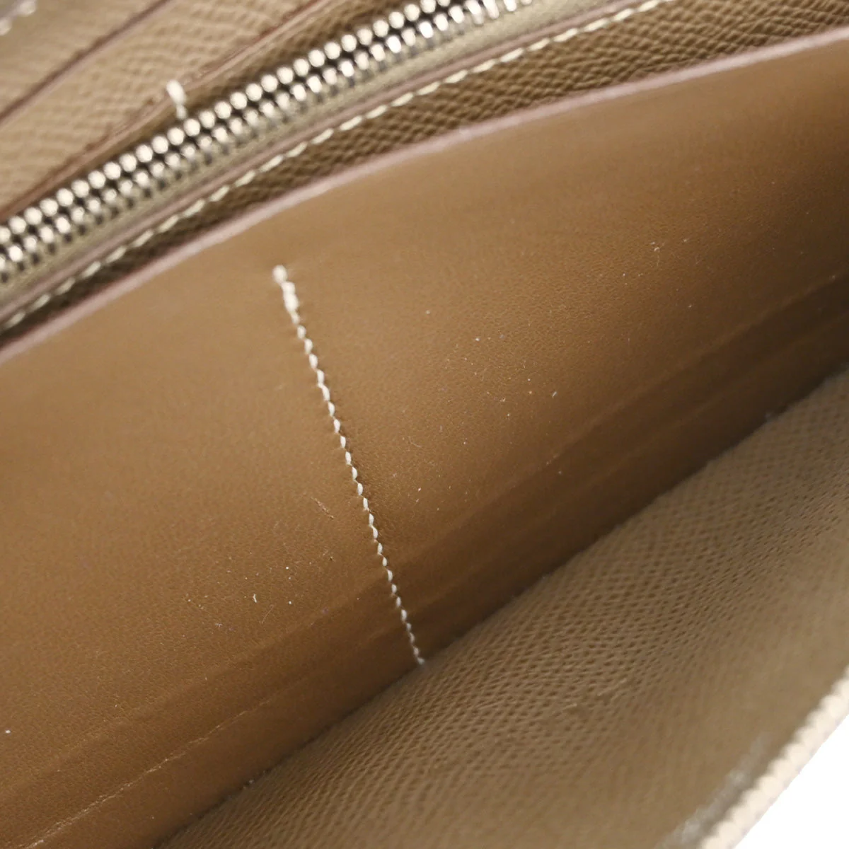 Hermes 2013 Etoupe Gray Epsom Azap Zip-Around Long Wallet - Image 8