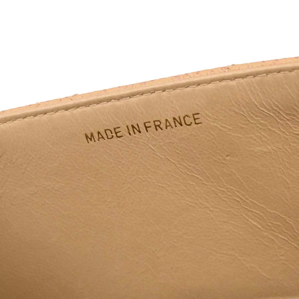 Chanel 1994-1996 Beige Caviar Medium Diana Shoulder Bag - Image 9