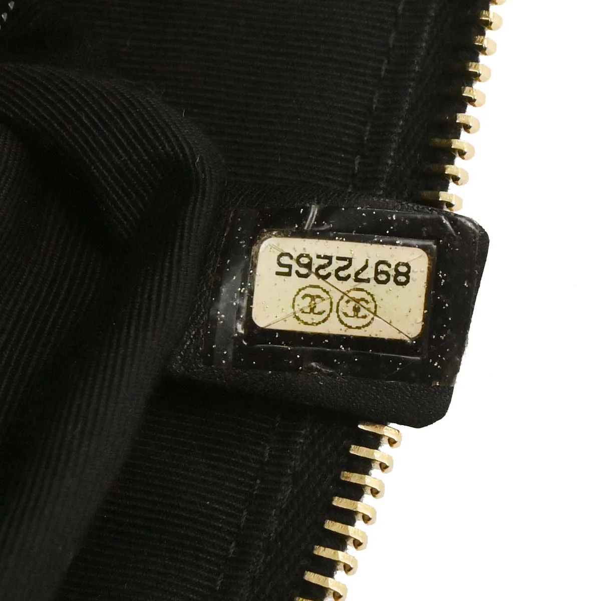 Chanel 2003-2004 Black Caviar Chain Handbag - Image 10