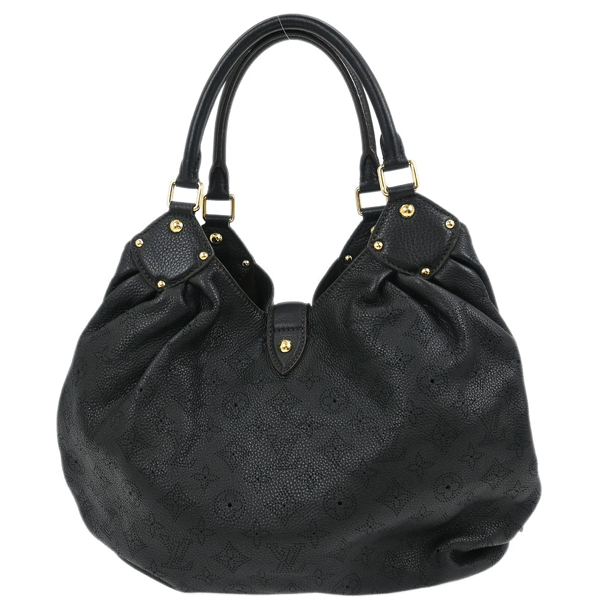 Louis Vuitton 2011 Black Mahina L Hobo Handbag M95765 - Image 2