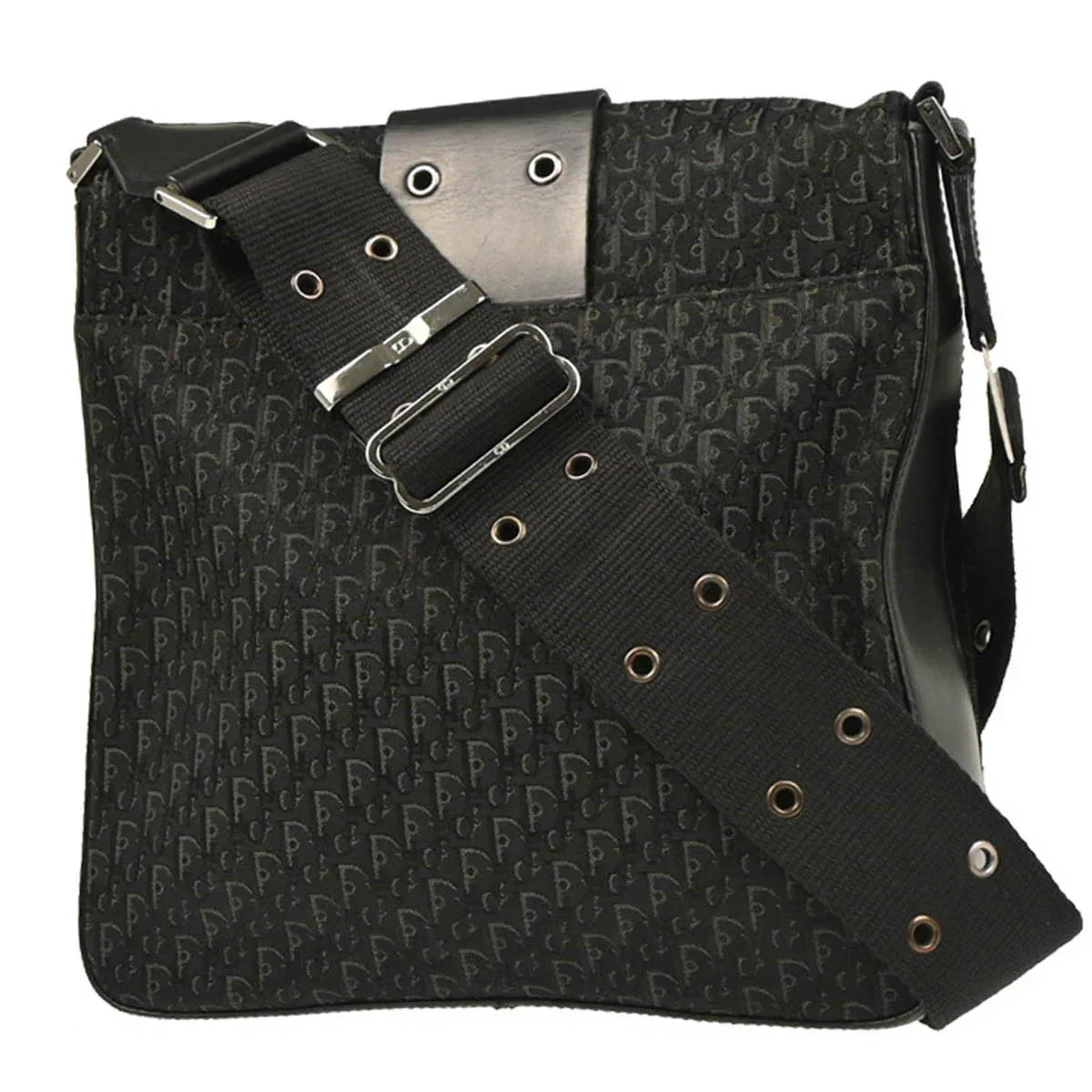 Christian Dior 2004 Black Trotter Street Chic Shoulder Bag - Image 2