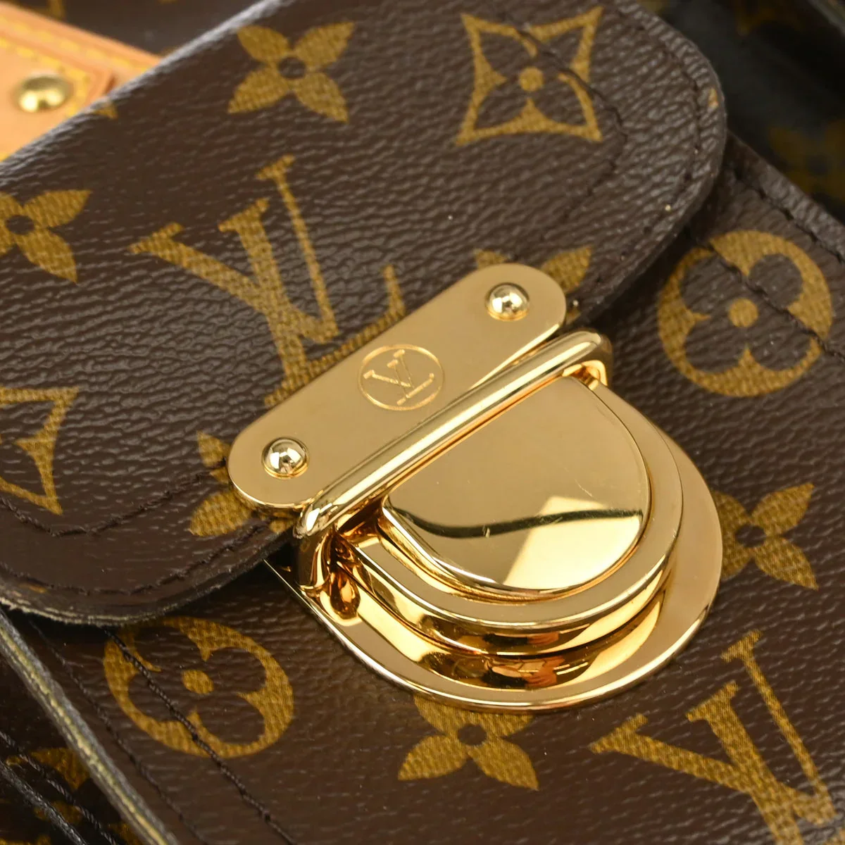 Louis Vuitton 2005 Monogram Manhattan PM Handbag M40026 - Image 4