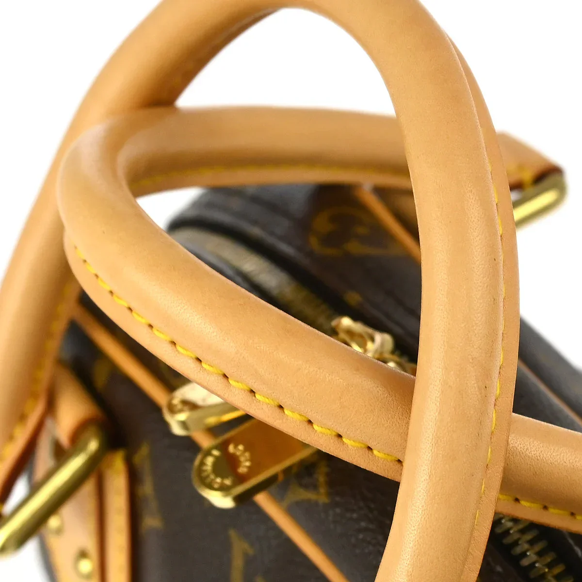 Louis Vuitton 2005 Monogram Manhattan PM Handbag M40026 - Image 5