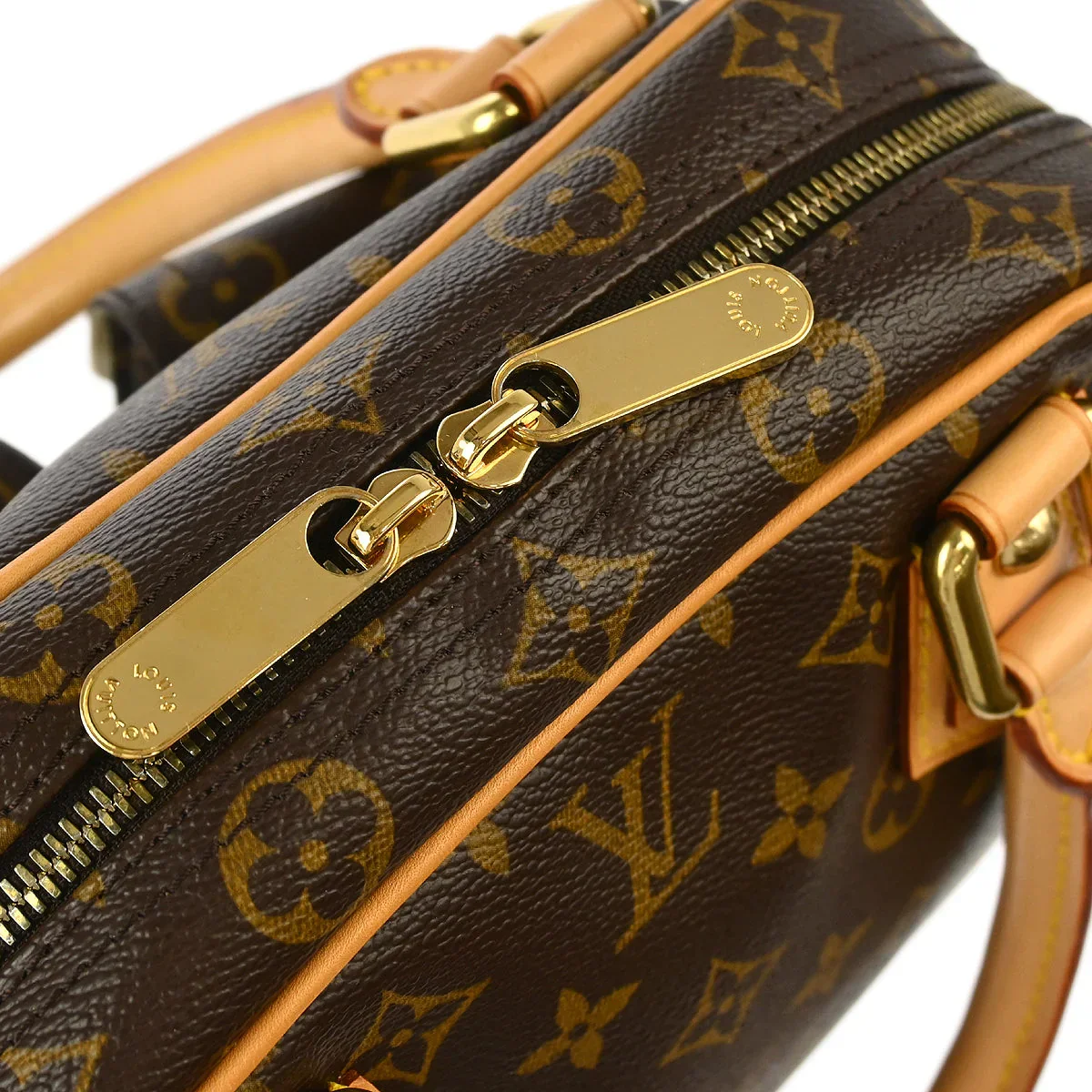 Louis Vuitton 2005 Monogram Manhattan PM Handbag M40026 - Image 6