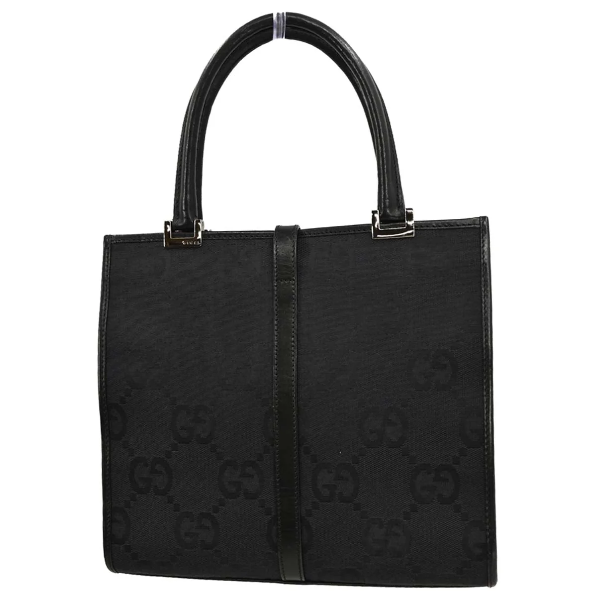 Gucci Black GG Jackie Handbag - Image 2