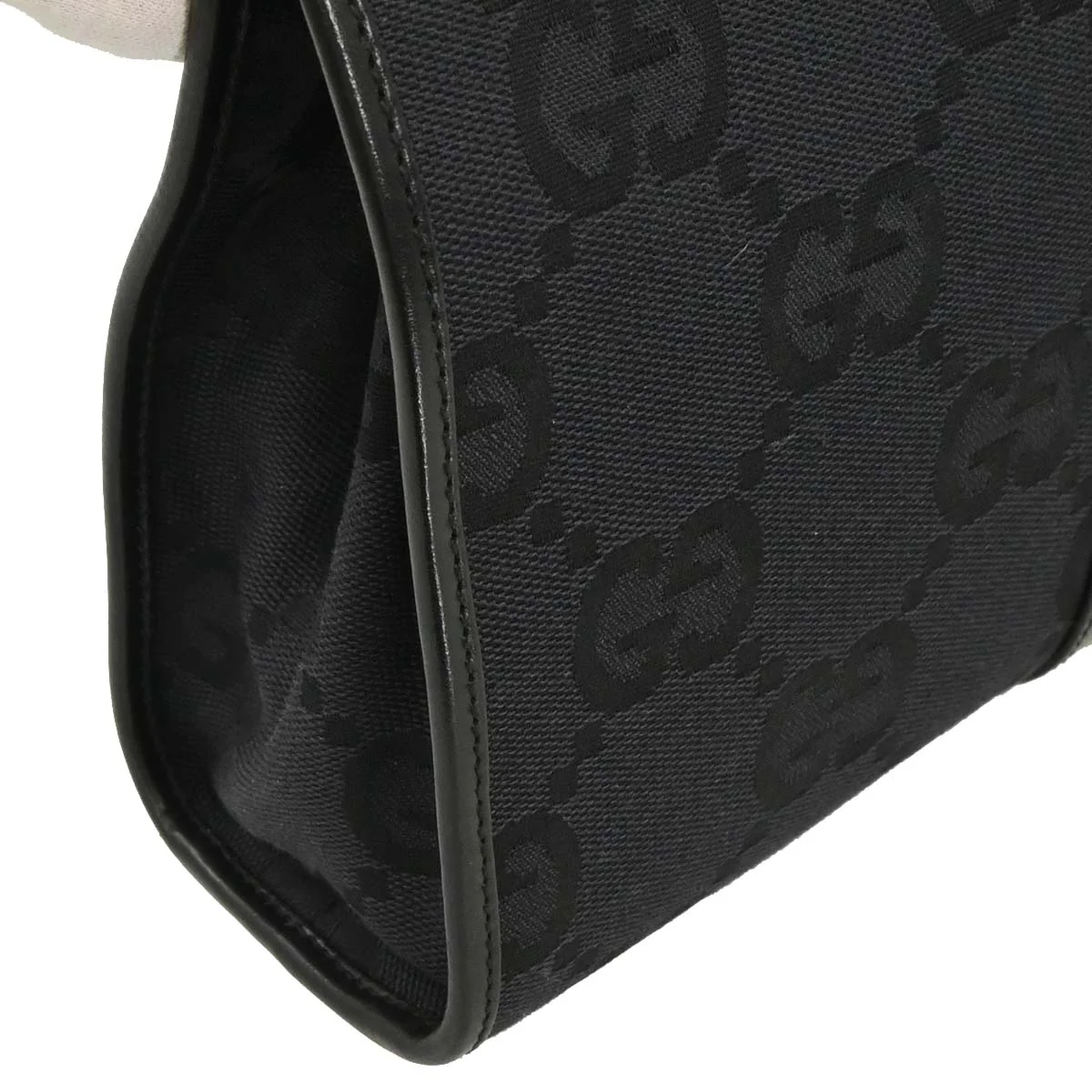 Gucci Black GG Jackie Handbag - Image 4