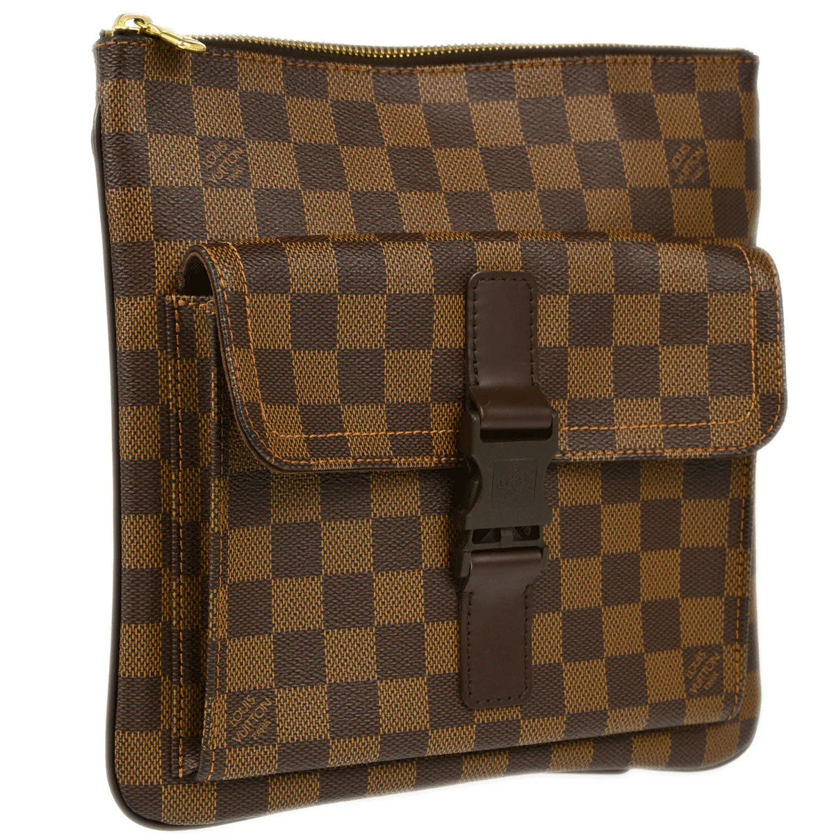 Louis Vuitton 2006 Damier Pochette Melville Shoulder Bag N51127 - Image 3
