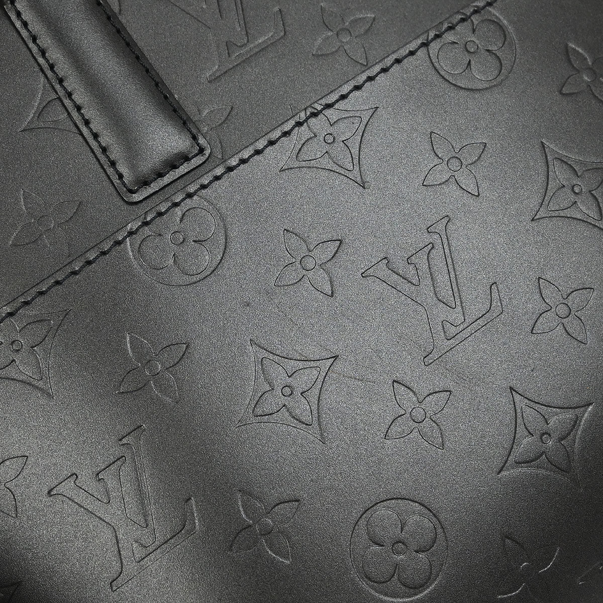 Louis Vuitton 2002 Black Monogram Mat Malden Handbag M55132 - Image 4