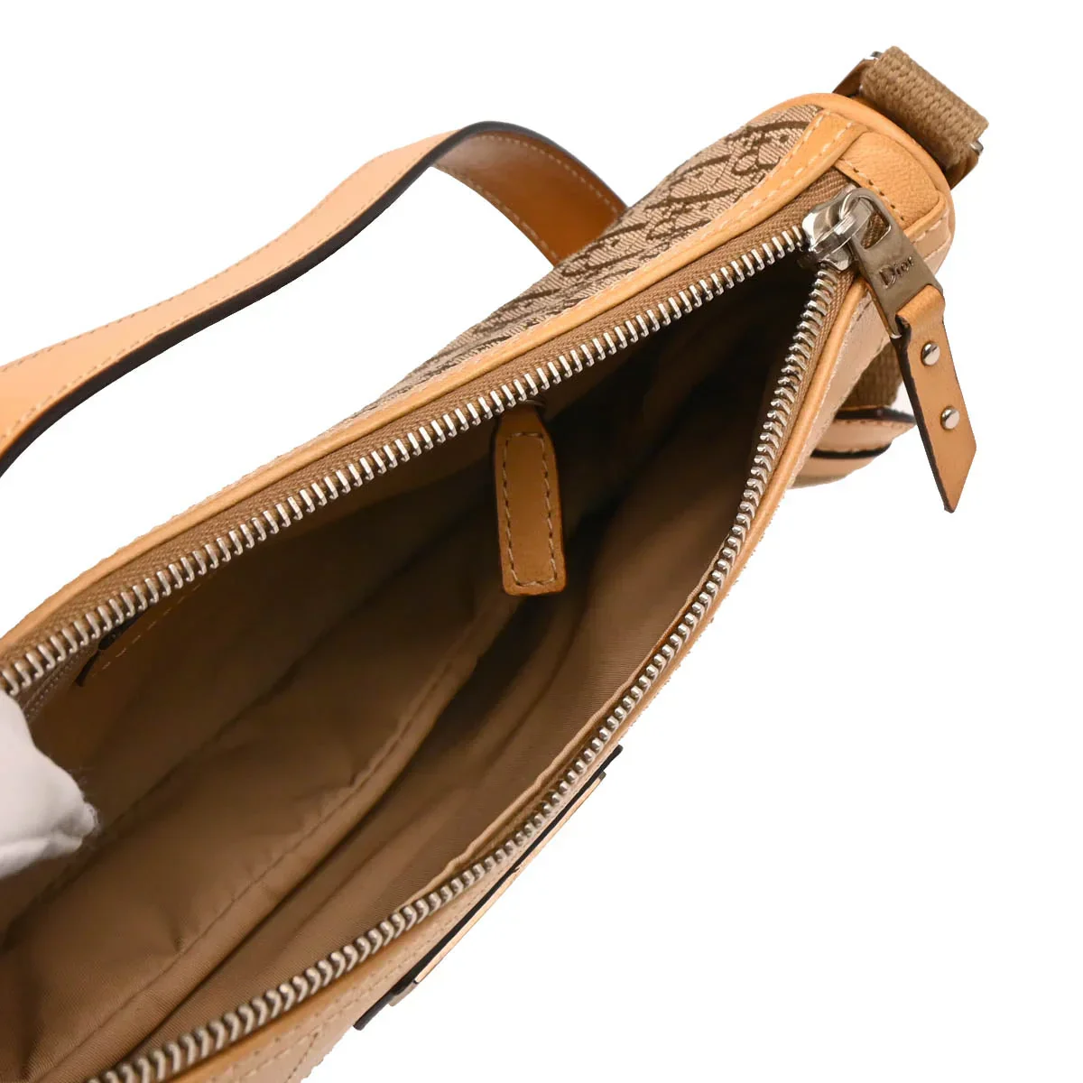 Christian Dior 2003 Beige Trotter Handbag - Image 4
