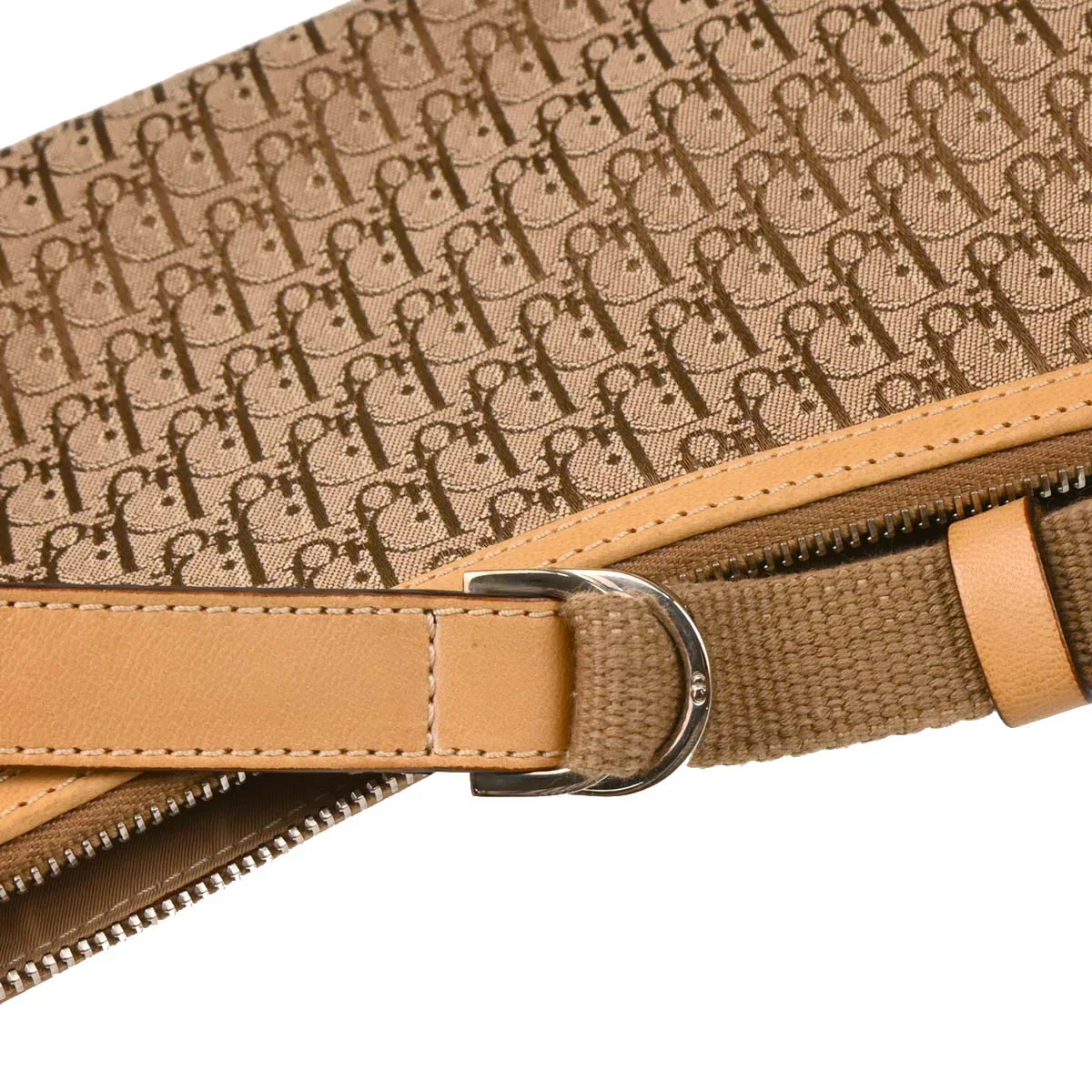 Christian Dior 2003 Beige Trotter Handbag - Image 7