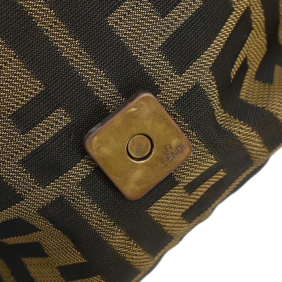Fendi Brown Zucca Crossbody Bag - Image 7