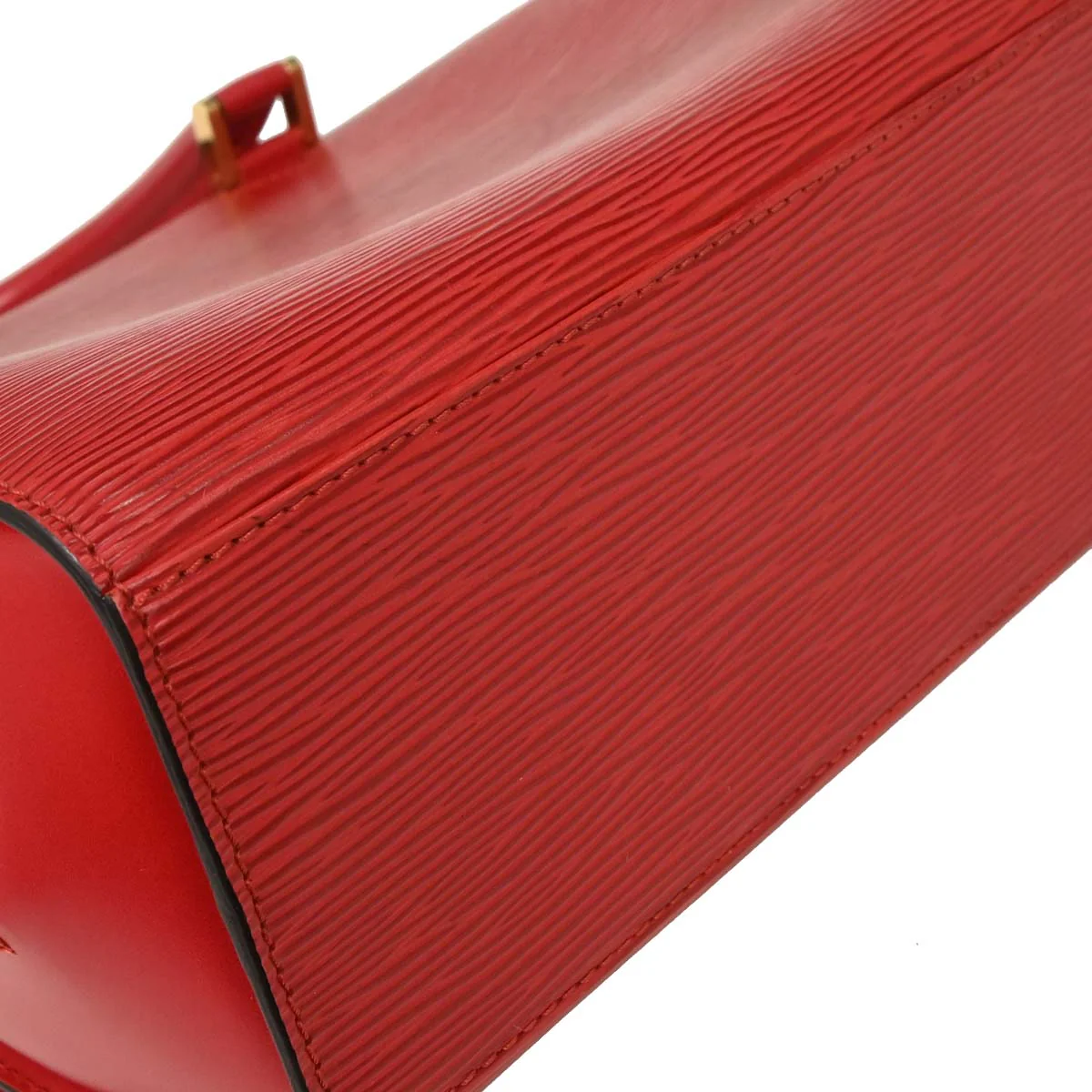 Louis Vuitton 1998 Red Epi Pont Neuf Handbag M52057 - Image 3