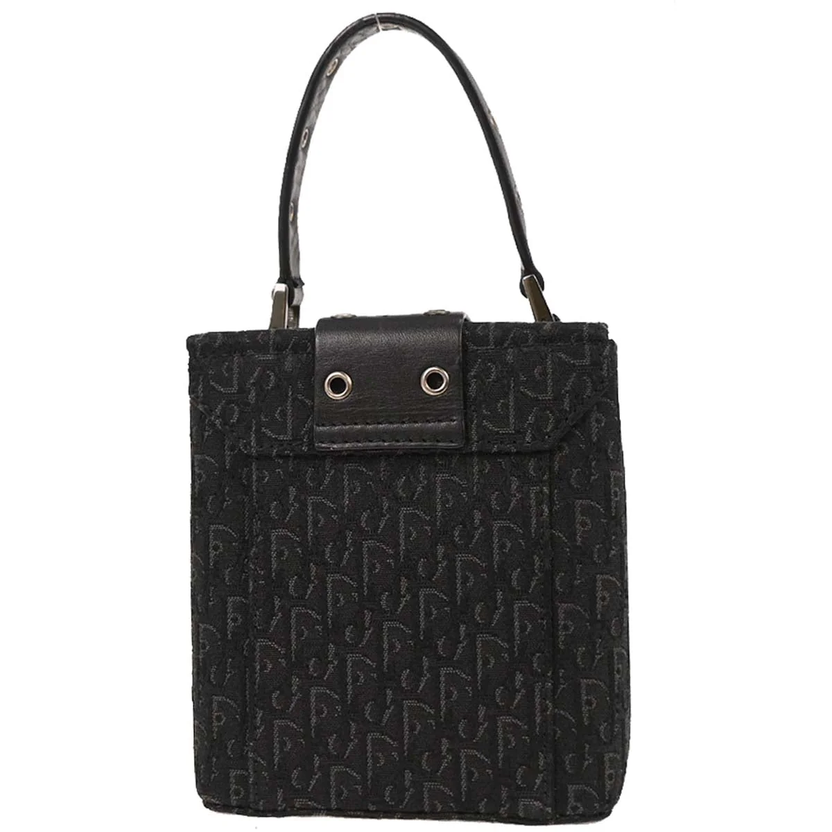 Christian Dior 2002 Black Street Chic Trotter Handbag - Image 2