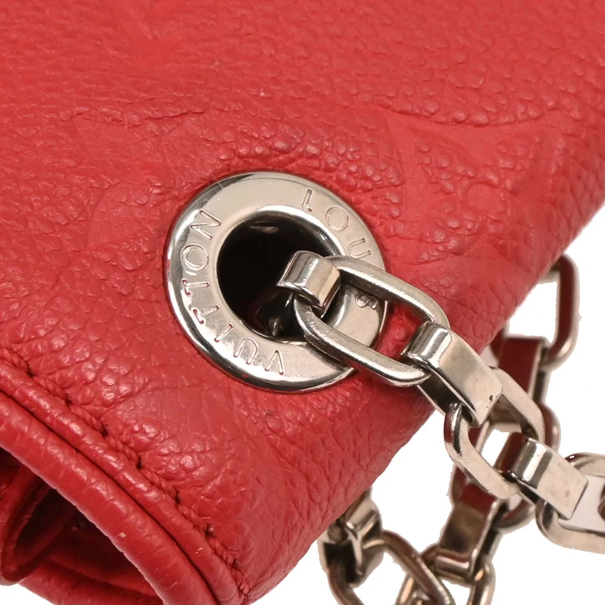 Louis Vuitton 2016 Pink Empreinte Saint Germain PM Crossbody M41763 - Image 6